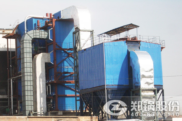 沈丘豫能75噸生物質(zhì)電站鍋爐