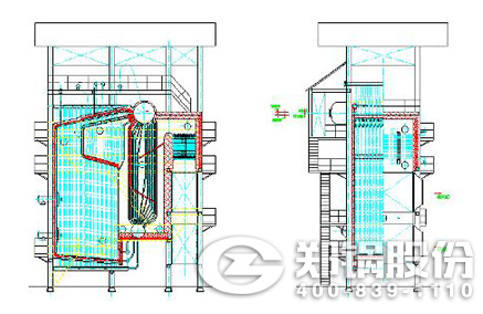 焦爐煤氣、高爐煤氣回收鍋爐 - 鄭鍋