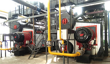 山西2*14MW（20噸）SZS燃氣熱水鍋爐