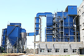 駐馬店45噸角管生物質(zhì)發(fā)電鍋爐項目