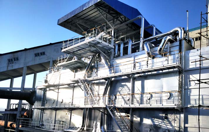 田原化工49噸/時三廢混燃余熱鍋爐項目