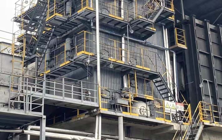 山東天陽3*15噸/時碳素余熱煙氣回收鍋爐項目